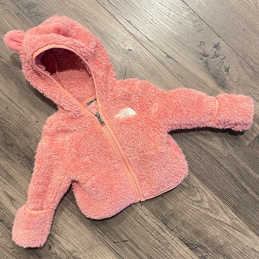 The North Face Soft Pink Baby Fleece Jacket